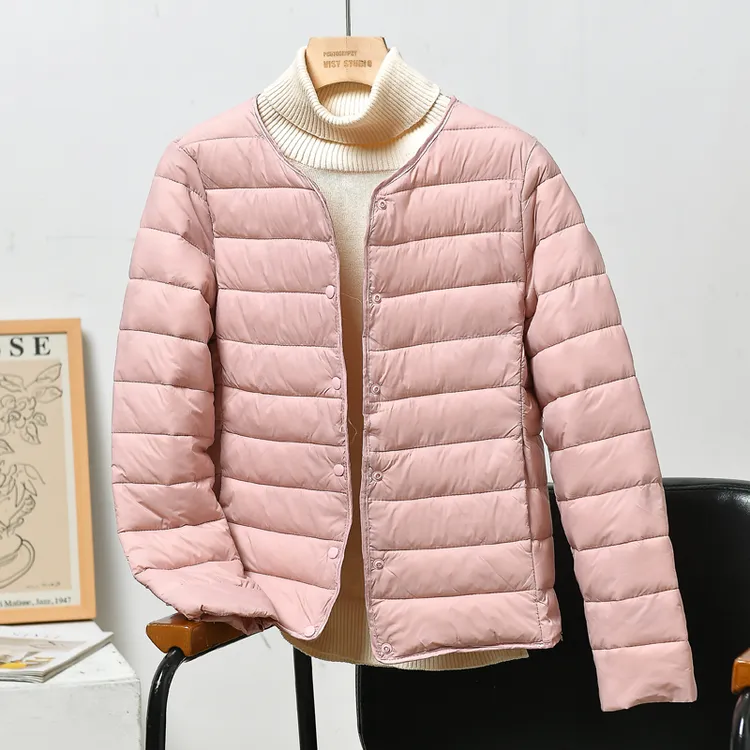 内胆棉服女轻薄短款秋冬保暖棉衣贴身大码内穿打底韩版棉袄小外套