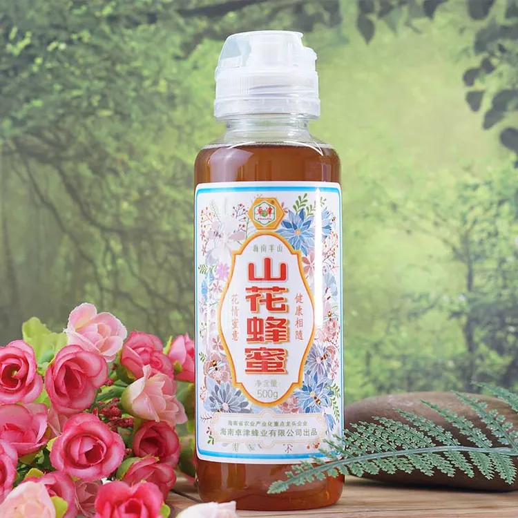 海南热带雨林山花蜂蜜 500克 纯蜂蜜 无添加 原生态 携带方便
