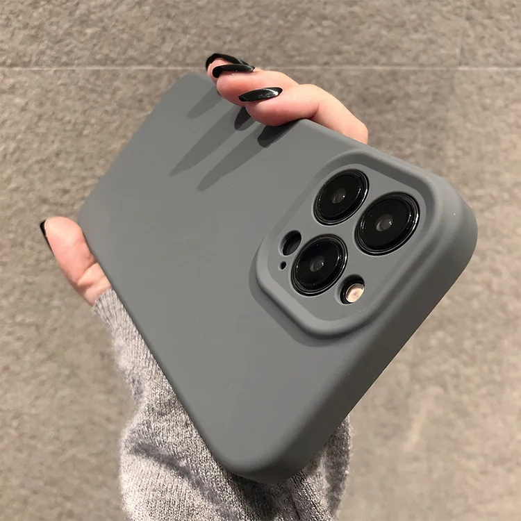 适用iphone16手机壳新款苹果15/14/13镜头全包高档液态硅胶磁吸壳