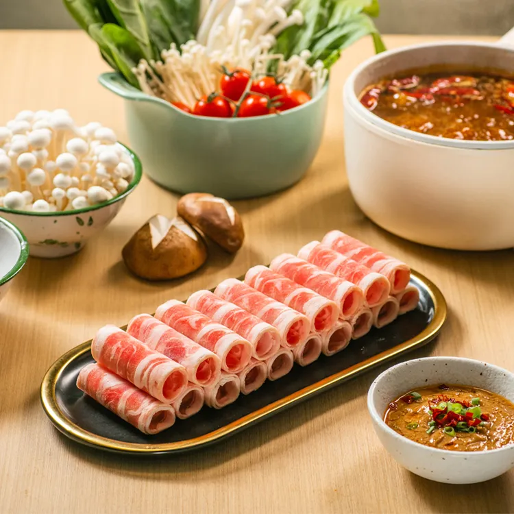 【临期特惠】【天顺源】羔羊肉片500g*3盒 清真羔羊肉卷涮火锅食材