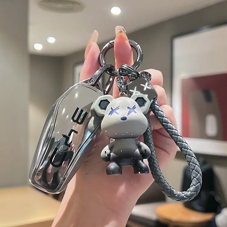 两棵草比亚迪钥匙套海鸥汉宋plus秦l唐dmi海豚海豹06车壳扣24款25