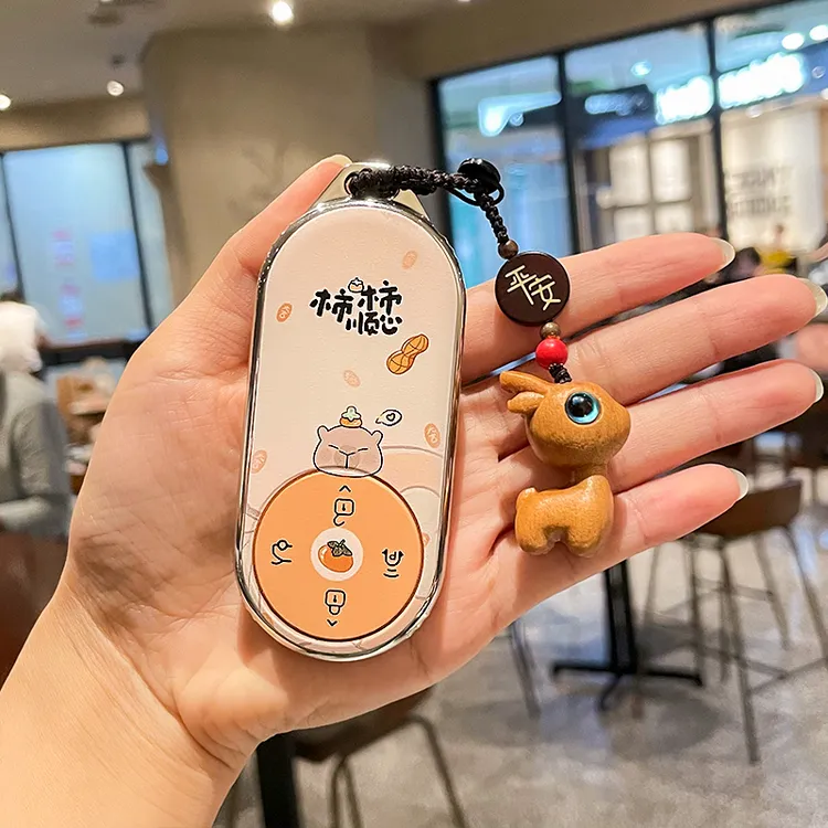 问界m7钥匙套24款新问界AITO华为m9卡片m5/m7ultra专用配件包扣壳