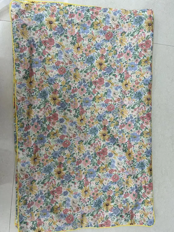 （轻奢）高端定制纯棉可爱风枕套柔软透气亲肤一对装48*74（花间月）