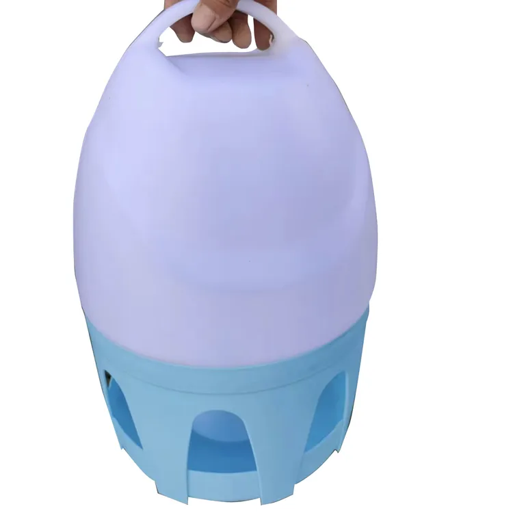 鸽子水壶饮水器蓝白水壶鸽子饮水壶耐高温水壶 鸟用喝水器
