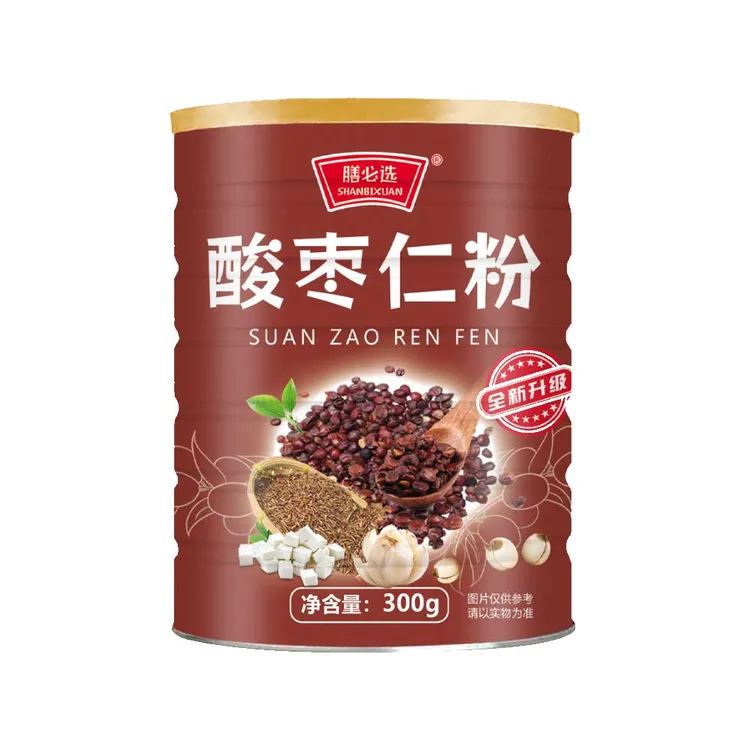  【全新升级】酸枣仁粉即食冲饮300g/罐