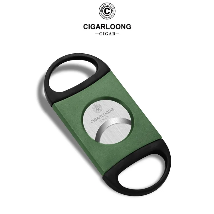 茄龙雪茄剪锋利不锈钢刀刃轻薄磨砂机身便携式雪茄剪刀CE-23LZ3