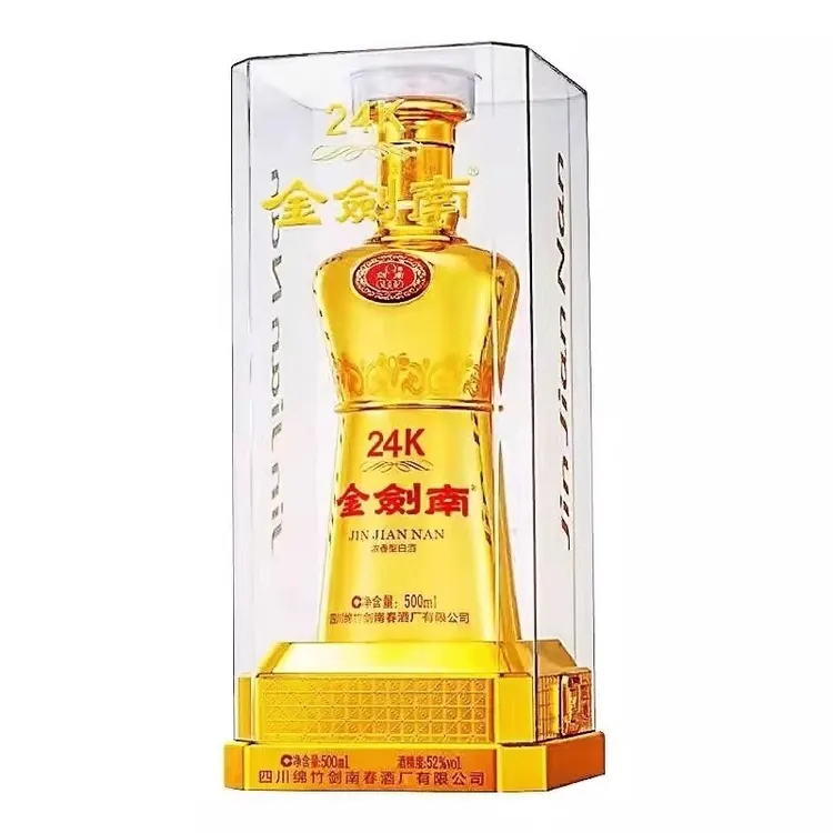 剑南2019年金剑南24K 浓香型白酒纯粮酿造 （L）52度500ml
