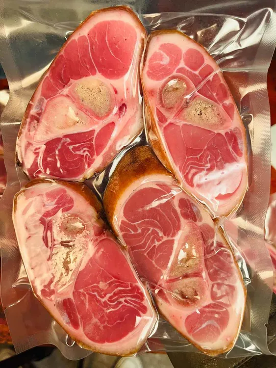 （3斤福利）腊猪前肘切片肉多骨头少 恩施土家腊猪脚传统烟熏肉
