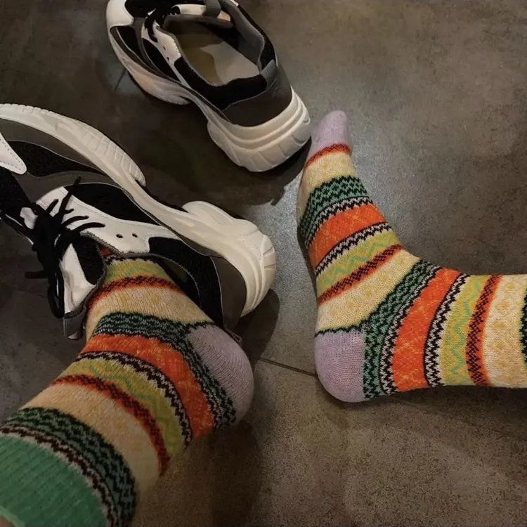 【新疆西藏包邮】10双装TU袜包邮袜子加厚保暖秋冬网红潮袜男女款