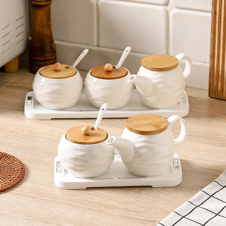 醋壶家用厨房调料罐子盐罐调料油壶组合套装餐桌油醋壶辣椒罐子