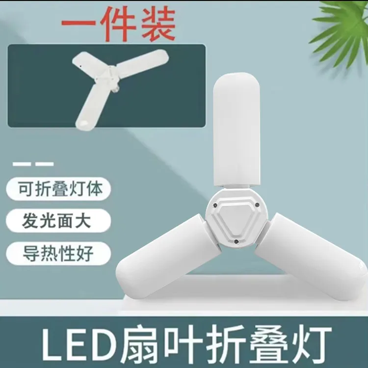 三叶室内照明光面LED灯泡家用护眼飞碟灯E27灯泡led高亮度led灯
