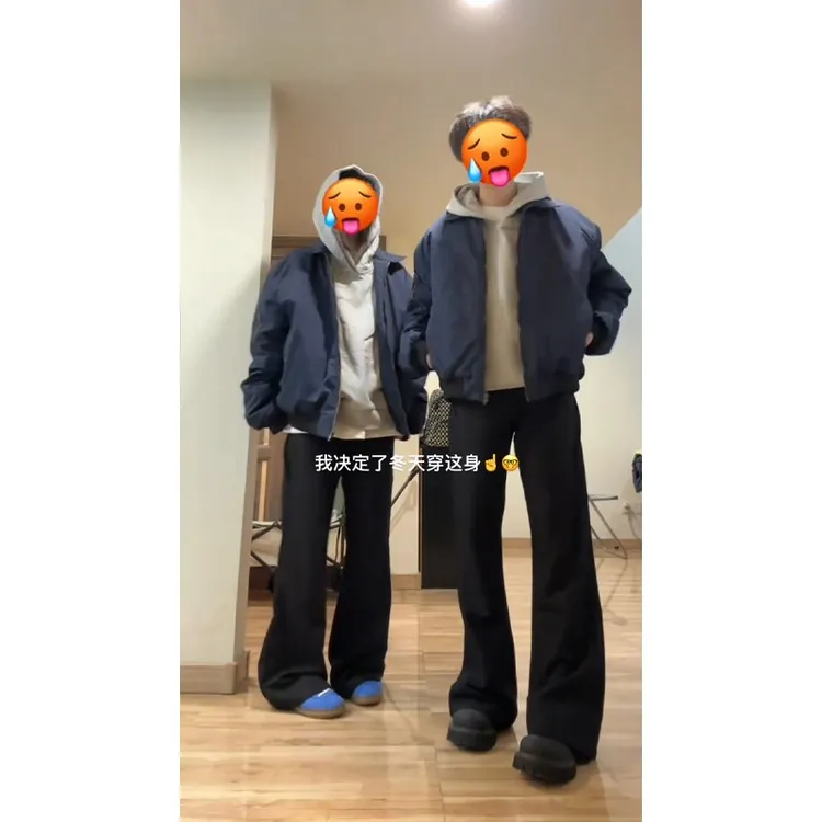 LIGGICC古着vintage外套男飞行员夹克男2025棒球服外套工装外套潮