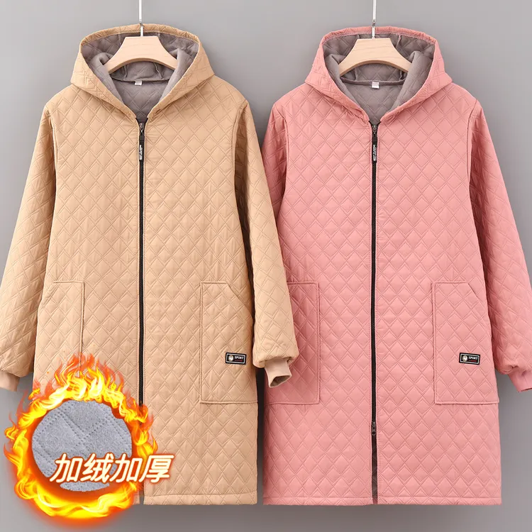 时尚防水成人外穿加绒罩衣冬季室外干活保暖工作服耐脏防污男女款