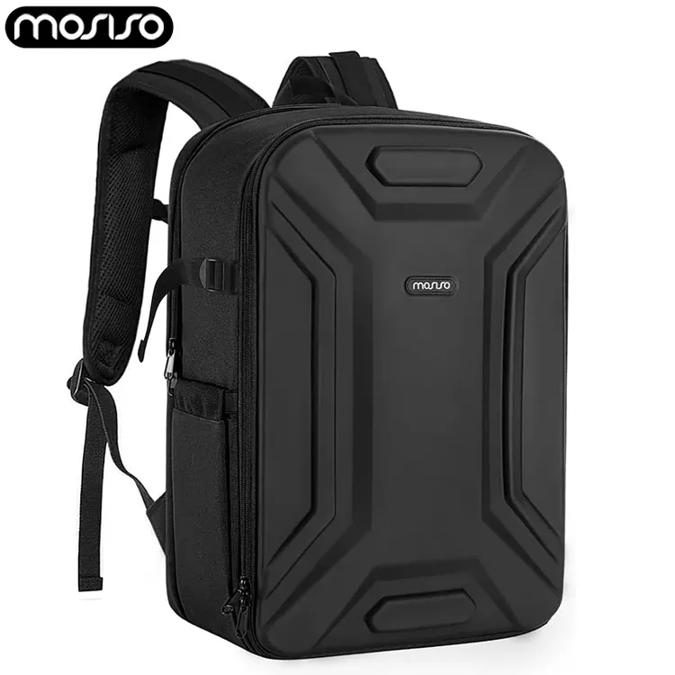 MOSISO专业相机包双肩摄影包电脑无人机一体包背包可挂三脚架