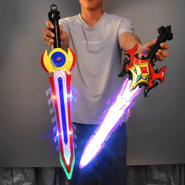 赛罗奥特曼之剑儿童宝剑发光武器闪光电动七彩声光伸缩玩具男孩子