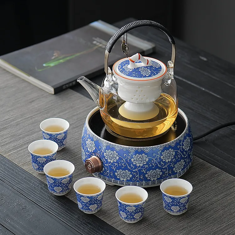 玻璃煮茶壶电陶炉专用烧水壶大容量煮茶器耐高温泡茶养生壶煮茶炉