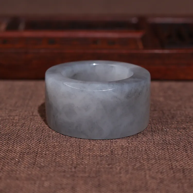 新疆和田玉青花扳指