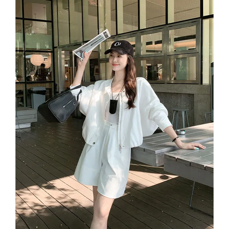 美洋MEIYANG 元气亚麻外套 天丝亚麻混纺|潇洒帅气长袖夹克棒球服