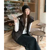 美洋MEIYANG 厚切吐司鹅绒马甲 防泼水_立领无袖羽绒服马夹上衣
