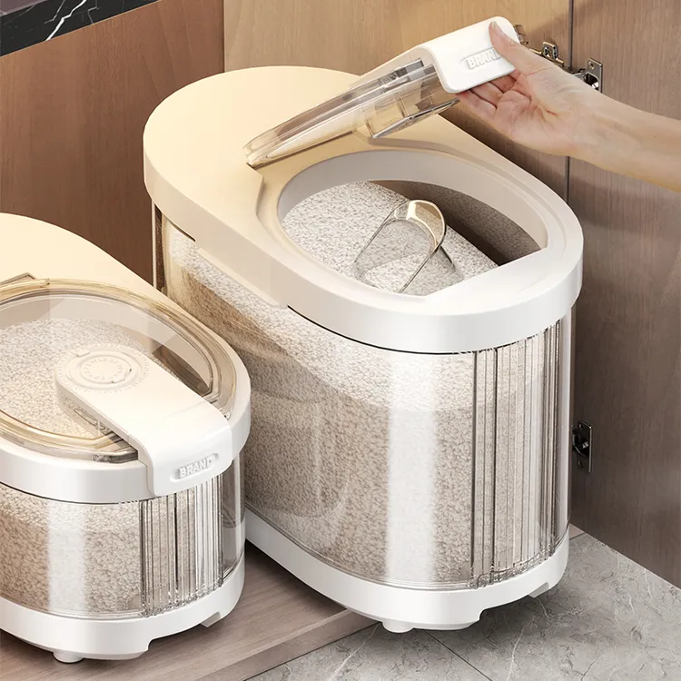 俊主厨装米桶家用2024新款面粉密封桶防虫防潮五谷杂粮厨房储米箱