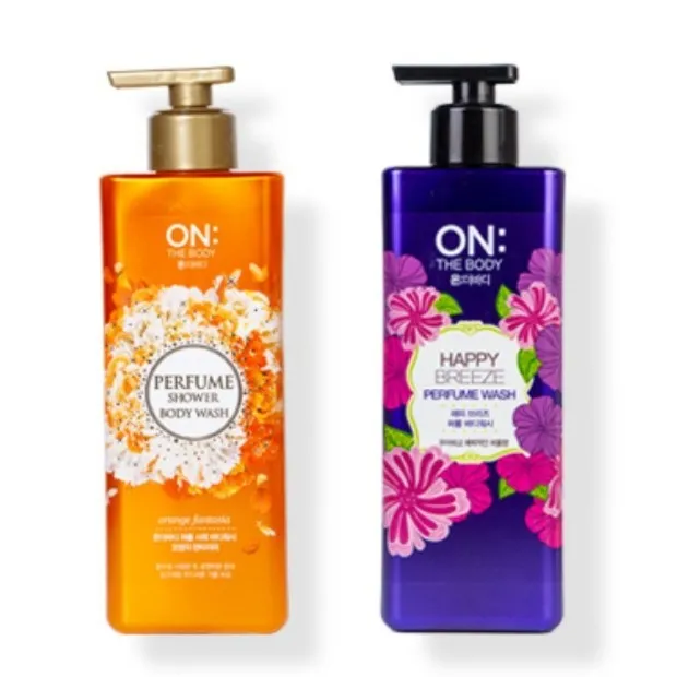 安宝笛香水沐浴露480ml快乐微风/浪漫满心香氛持久留香沐浴乳保湿