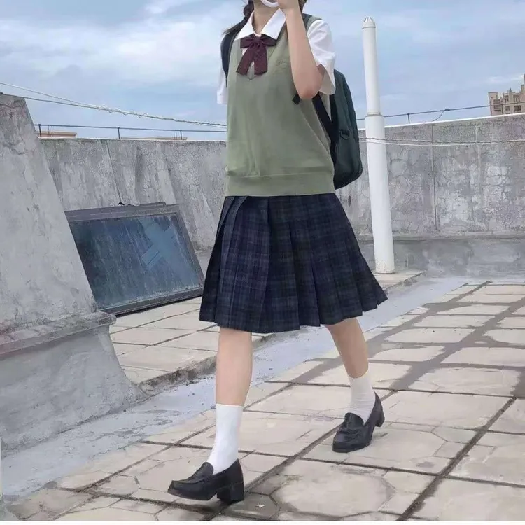 【郡秀阁】魔力海苔正版JK制服格裙日系校园学院风百搭显白减龄