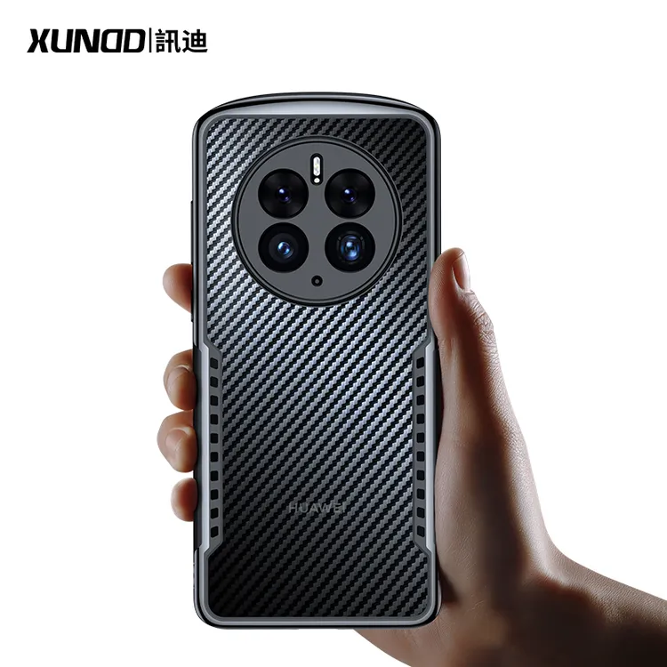 适用Mate50手机壳 升级款防指纹 带散热气孔 游戏手感 防摔手机壳
