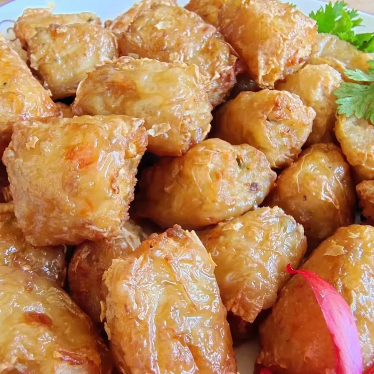 潮汕特产传统美味峡山虾枣油炸1斤2包