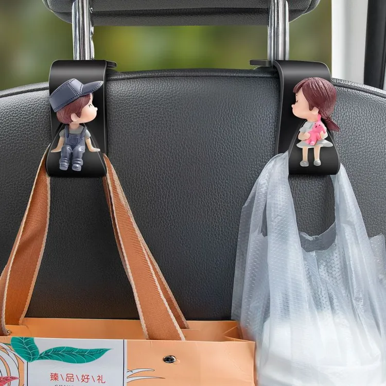 汽车用小挂钩车载座椅背多功能后排可爱车内饰用品装饰大全后靠背