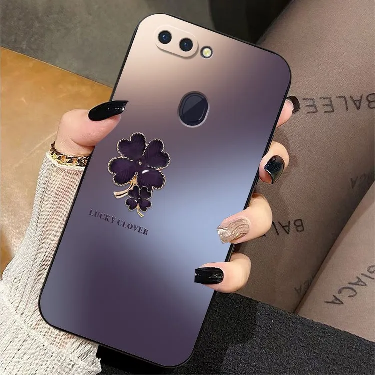 适用于OPPOR15标准版手机壳高R15梦境版四叶草全包R15X防摔超薄套