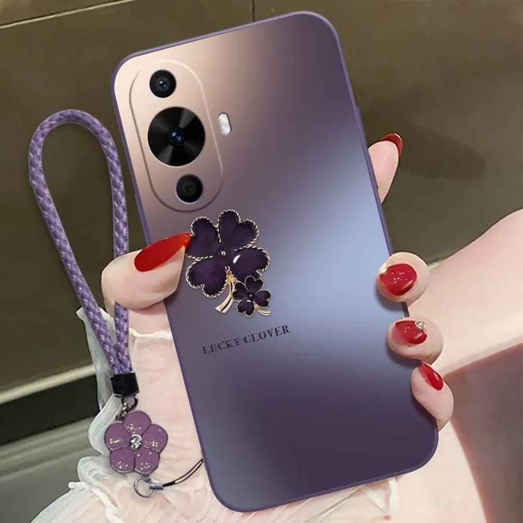 适用华为nova12活力版手机壳防摔全包nova12活力版软壳女液态硅胶