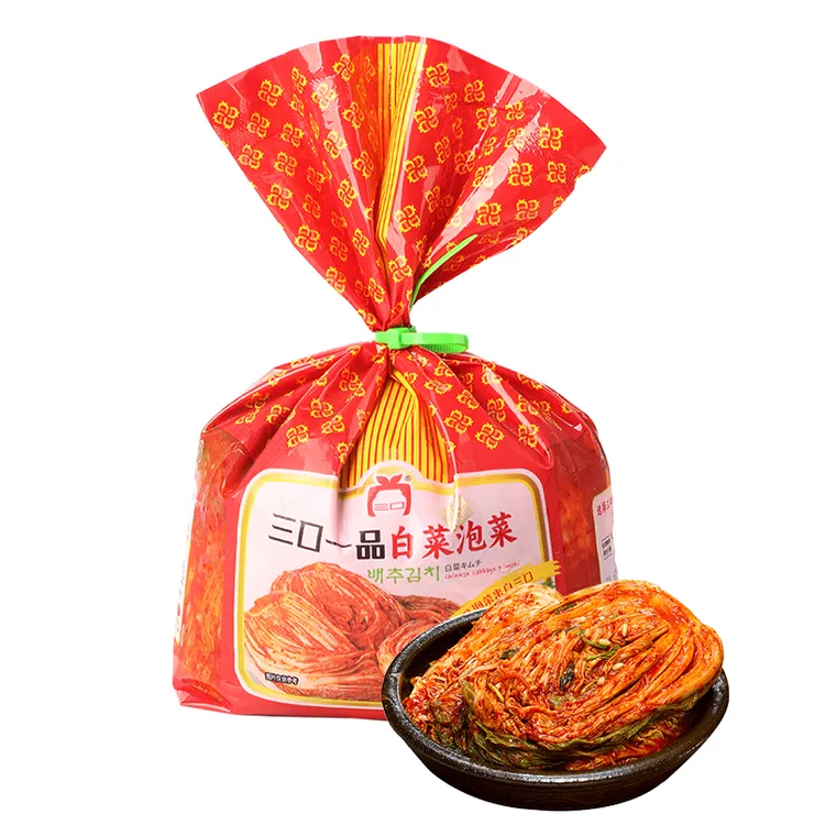 三口一品辣白菜泡菜朝鲜族下饭菜延边风味酸甜口新鲜韩式开胃菜