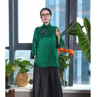 【子衿】（香云纱）手工非遗盘扣凤凰上衣外套AG22WT132