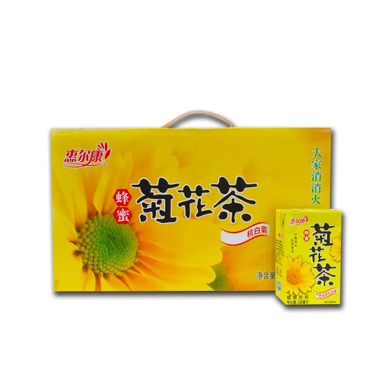 惠尔康菊花茶饮料冬瓜茶248ml清爽醒酒解腻清凉解暑整箱特惠批发
