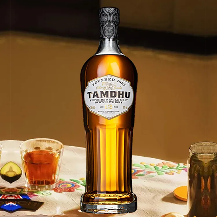 富隆酒业原瓶进口英国檀都(12年)苏格兰单一麦芽威士忌 700ml