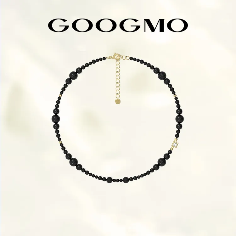 GOOGMO 非金属合成锆石项链 【官旗】西西里娅系列小众设计师时尚