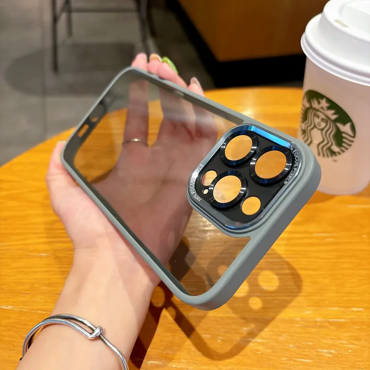 适用iPhone17手机壳透明高级苹果13/14/15/16promax防摔全包保护