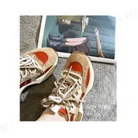 ZZMOLI小个子运动休闲百搭时尚小蛮腰拼色阿甘鞋ZBX8223-1