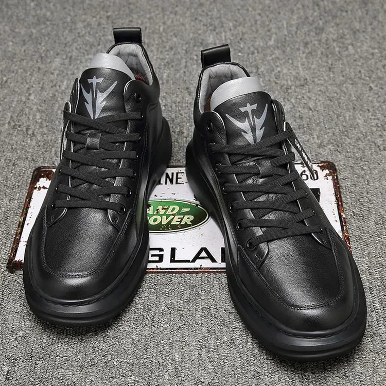 春季特大码男鞋45加绒保暖小白鞋46休闲运动鞋47高帮男士板鞋4849