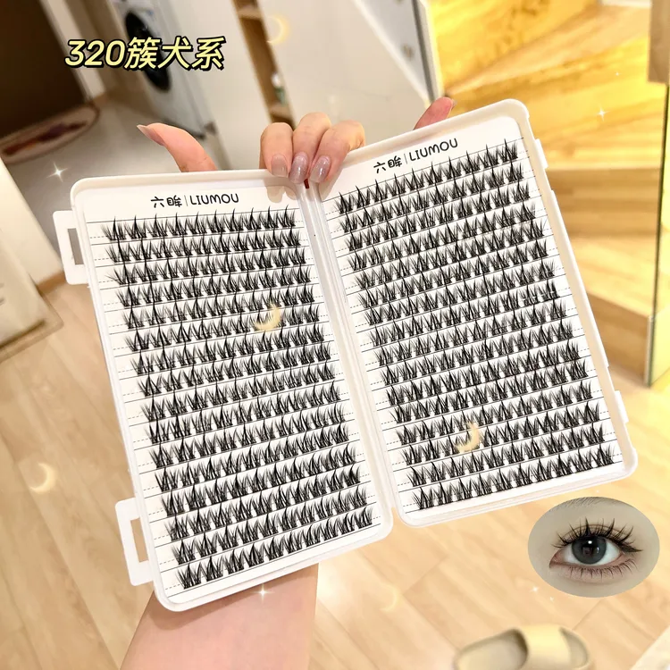 六眸犬系假睫毛狗狗眼漫画可爱上镜款浓密款眼睫毛大容量睫毛书