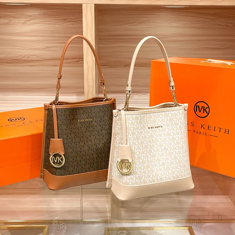 香港撤柜MISSKEITH正品百搭轻奢时尚托特包洋气单肩手提水桶包
