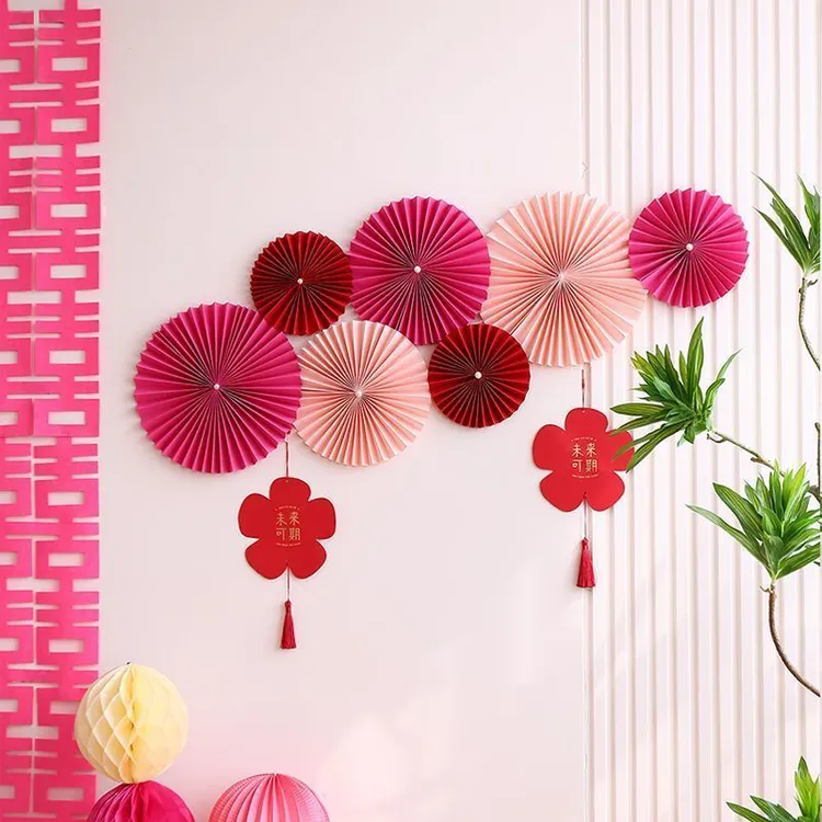 结婚婚礼布置喜字装饰套装新房男女方卧室客厅楼梯装饰品拉花用品