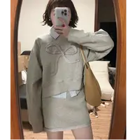 编织蝴蝶结卫衣衬衫裙裤套装 LAW90001