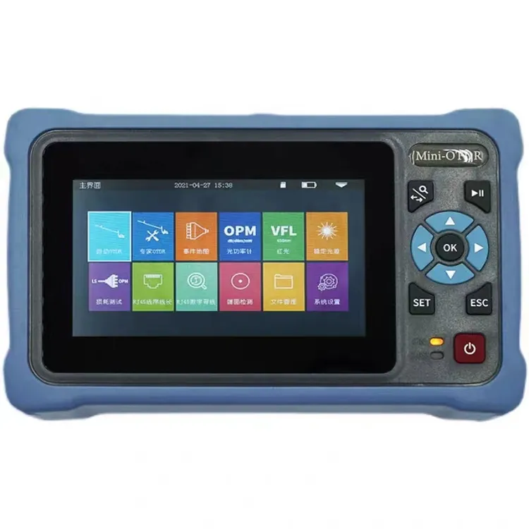【全触屏OTDR】高精度多功能光时域反射仪光纤光缆故障断点测试仪