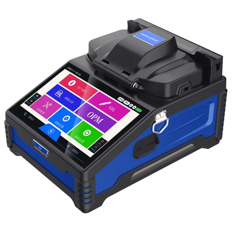 熔接机全自动热熔纤机皮线光缆智能高精度六马达尾纤跳线一体机