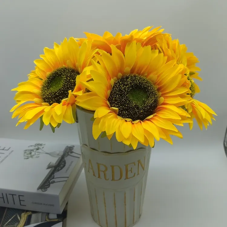 超大向日葵仿真花太阳花餐桌室内室外装饰摆件客厅用花拍照道具
