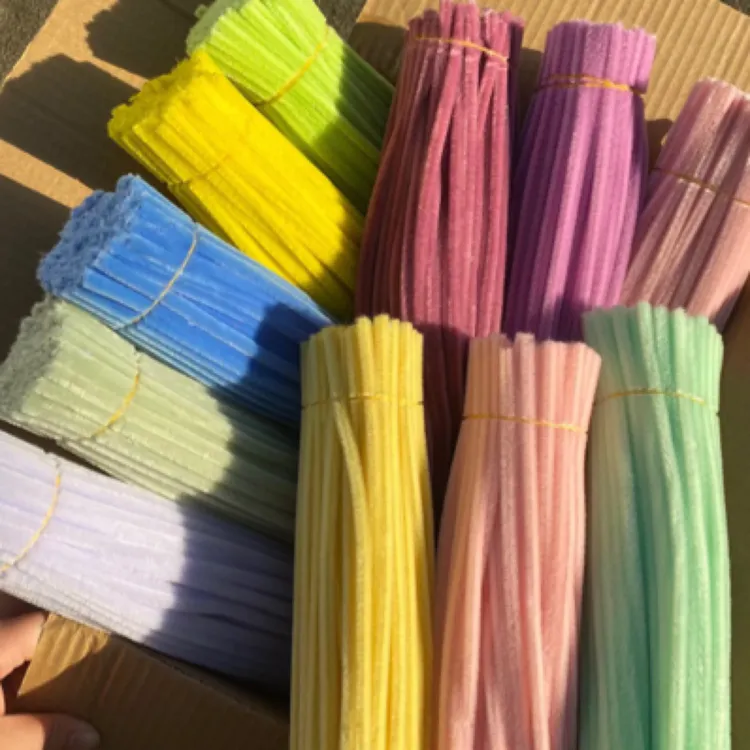 加密款扭扭棒马卡龙色diy彩色毛根