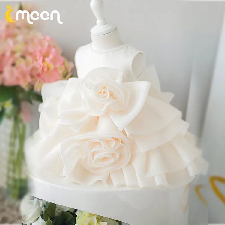 儿童礼服裙蓬蓬裙花童婚纱2200蓬蓬纱生日婚礼宝宝女童