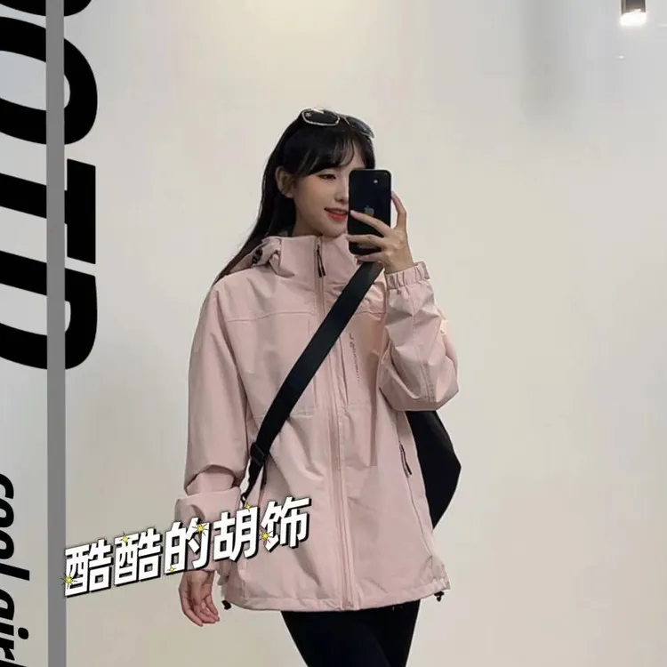 秋冬新款男女装五防冲锋衣三合一情侣款户外登山服可拆卸防水外套