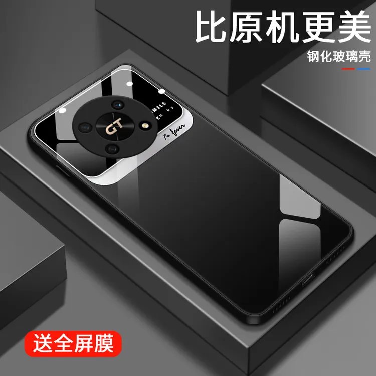 经典质感适用荣耀X40GT竞速版手机壳X40GT竞速玻璃壳新款奢华全包